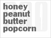 recipe for honey peanut butter popcorn