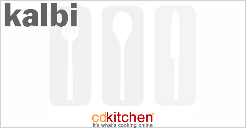Kalbi - CDKitchen.com