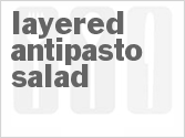 recipe for layered antipasto salad