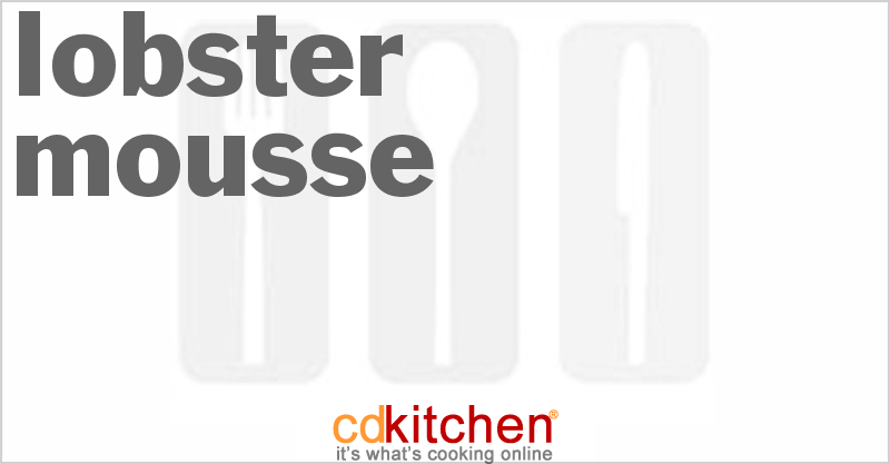 Lobster Mousse - CDKitchen.com