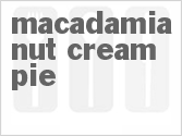 recipe for macadamia nut cream pie