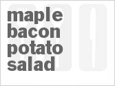 recipe for maple bacon potato salad