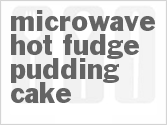 recipe for microwave hot fudge pudding cake