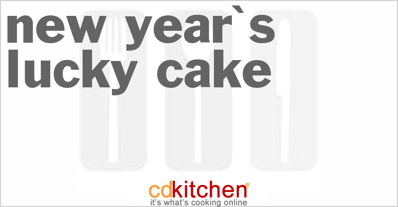New Year's Lucky Cake - CDKitchen.com