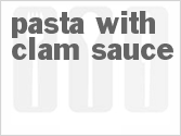 recipe for pasta with clam sauce