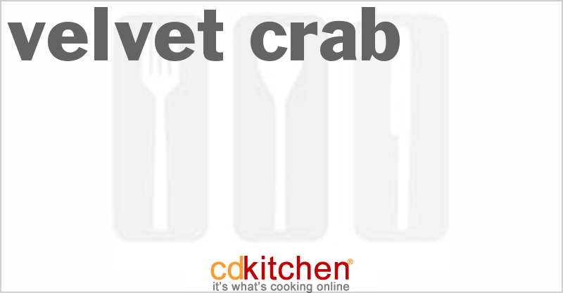 Velvet Crab - CDKitchen.com