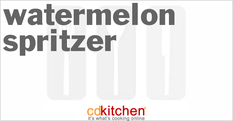 Watermelon Spritzer - CDKitchen.com