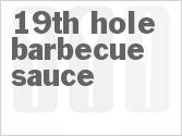 recipe for 19th hole barbecue sauce