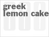 Greek Lemon Cake