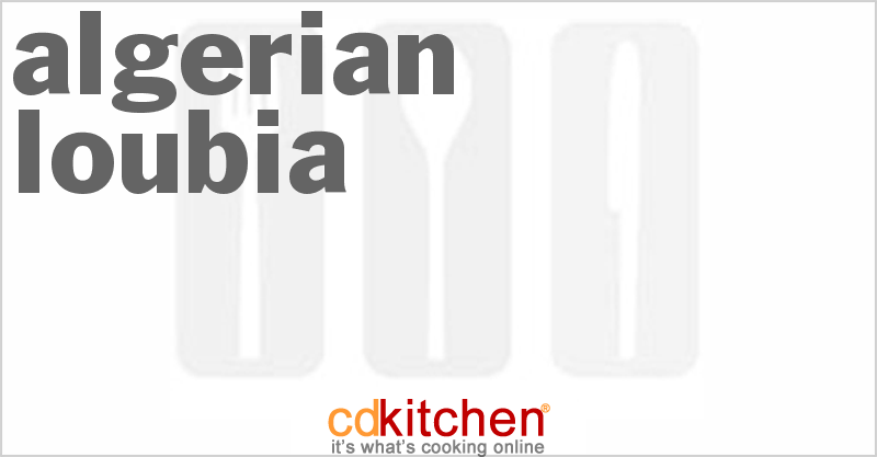 Algerian Loubia - CDKitchen.com