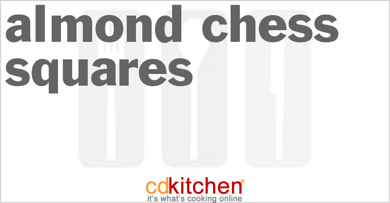 Almond Chess Squares - CDKitchen.com