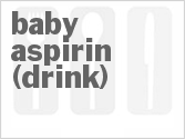 recipe for baby aspirin cocktail