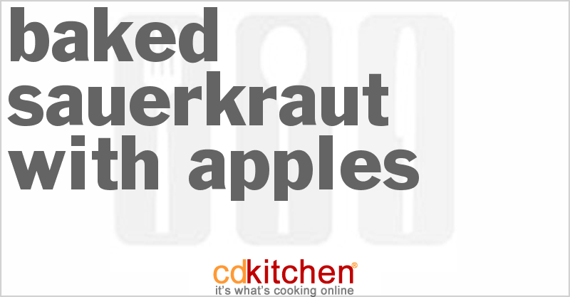 Baked Sauerkraut With Apples - CDKitchen.com