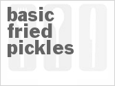 recipe for basic fried pickles