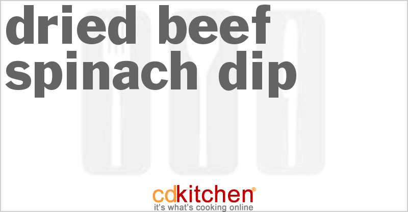 Dried Beef Spinach Dip - CDKitchen.com