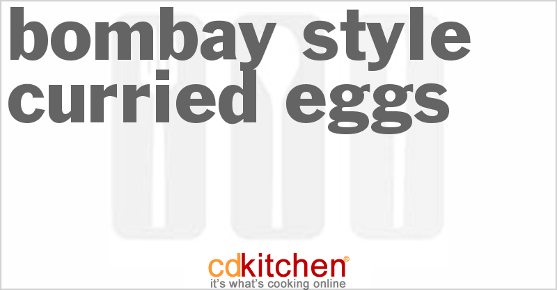 Bombay-Style Curried Eggs - CDKitchen.com
