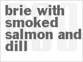 recipe for brie with smoked salmon and dill