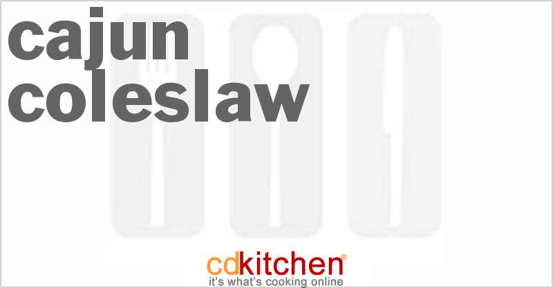 Cajun Coleslaw - CDKitchen.com