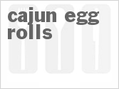 recipe for cajun egg rolls