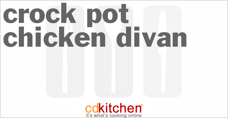 Chicken Divan - CDKitchen.com