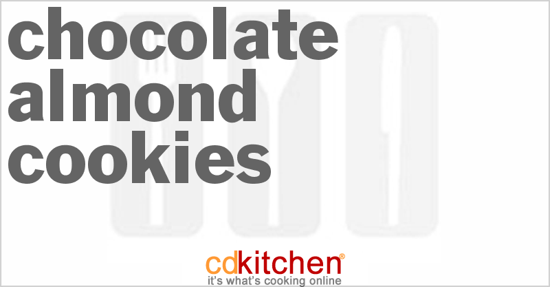 Chocolate Almond Cookies - CDKitchen.com