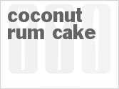 recipe for coconut rum cake