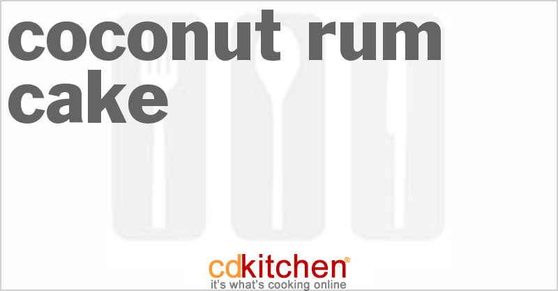 Coconut Rum Cake - CDKitchen.com