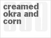 recipe for creamed okra and corn