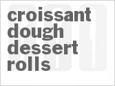 recipe for croissant dough dessert rolls