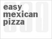 recipe for easy mexican cheese pizza