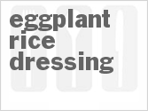 recipe for eggplant rice dressing