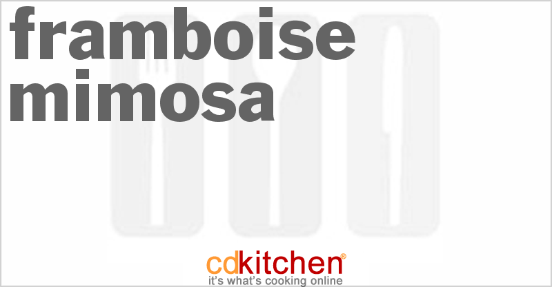 Framboise Mimosa - CDKitchen.com