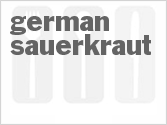 recipe for german sauerkraut