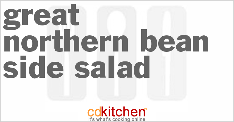 Great Northern Bean Side Salad - CDKitchen.com