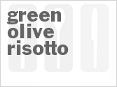 recipe for green olive risotto