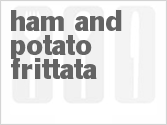recipe for ham and potato frittata