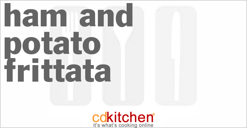 Ham and Potato Frittata - CDKitchen.com