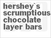 recipe for hershey's scrumptious chocolate layer bars