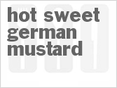 recipe for hot sweet german mustard