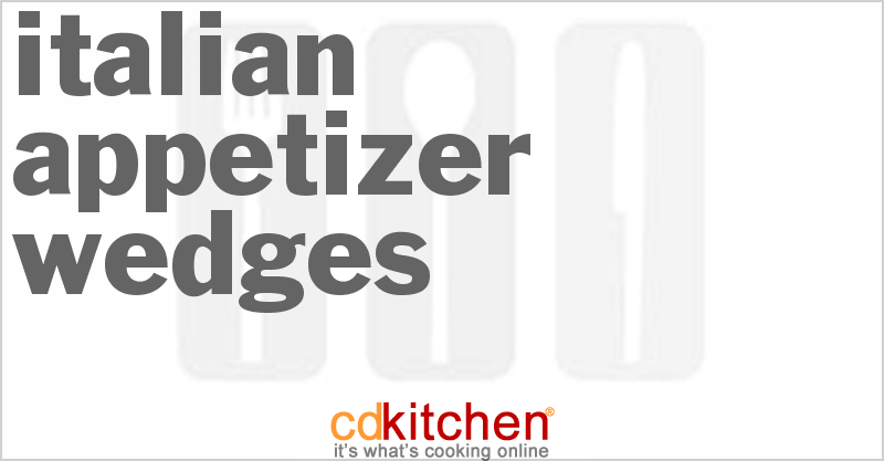 Italian Appetizer Wedges - CDKitchen.com