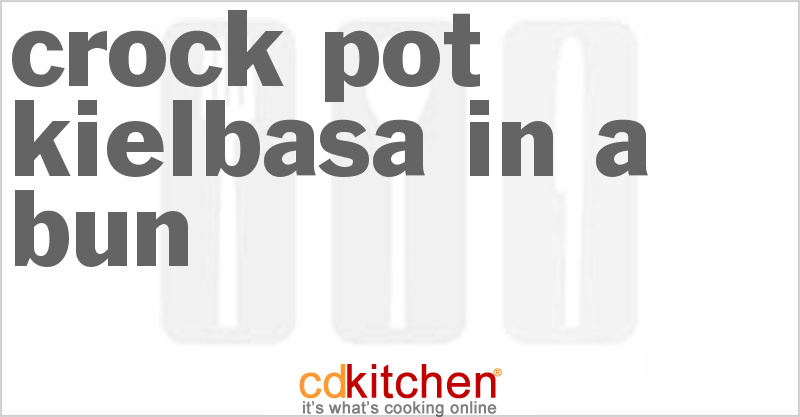 Kielbasa in a Bun - CDKitchen.com