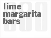 recipe for lime margarita bars
