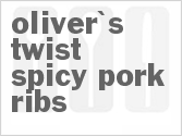 recipe for oliver's twist spicy pork ribs
