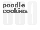 recipe for poodle cookies