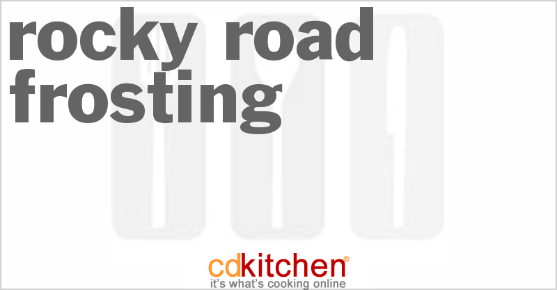 Rocky Road Frosting - CDKitchen.com