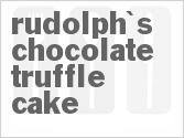 recipe for rudolph's chocolate truffle cake
