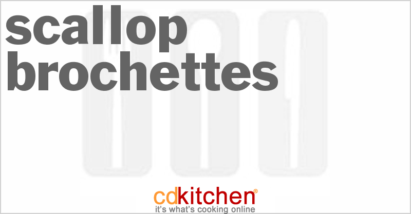 Scallop Brochettes - CDKitchen.com