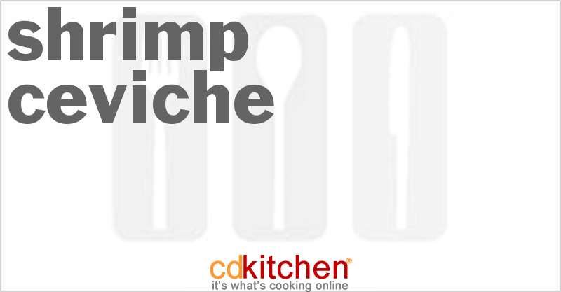 Shrimp Ceviche - CDKitchen.com