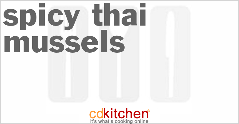 Spicy Thai Mussels - CDKitchen.com