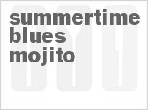 recipe for summertime blues mojito